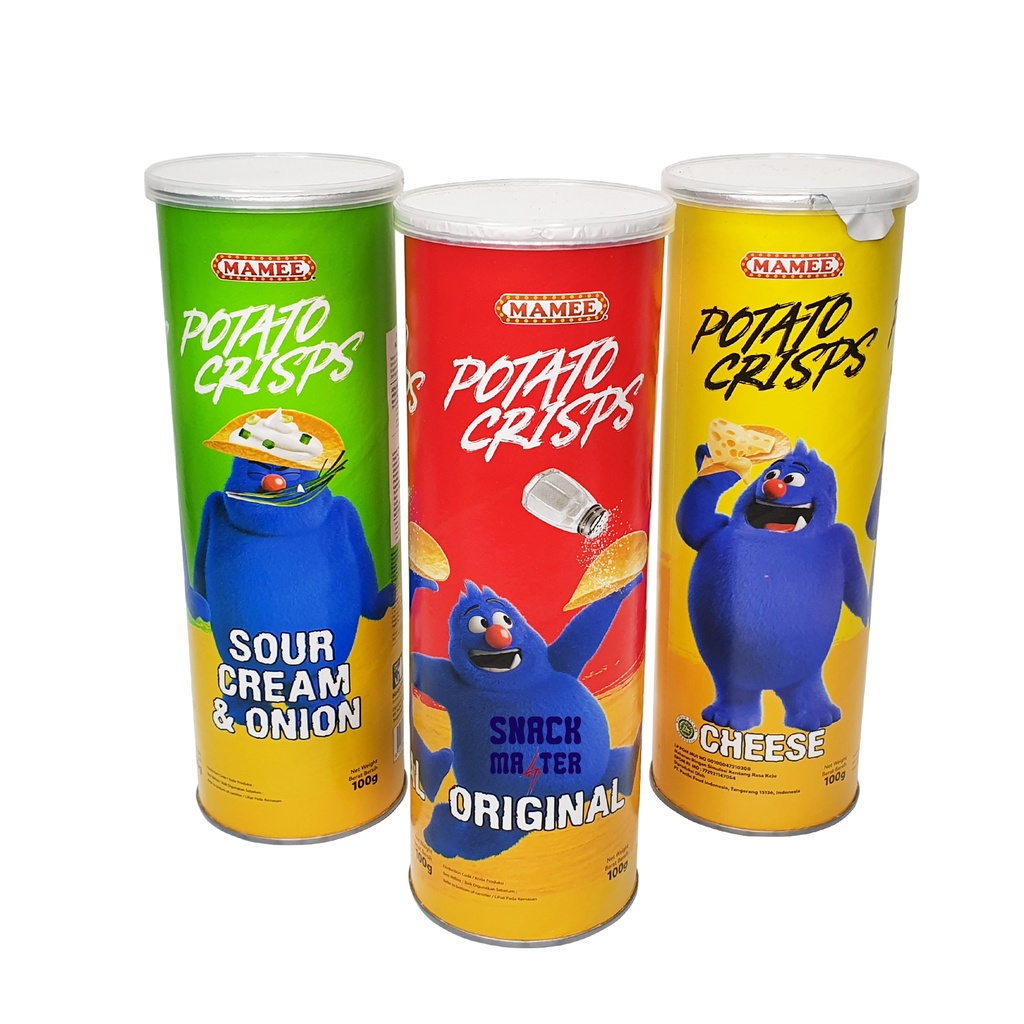 Jual MAMEE POTATO CRISP KERIPIK KENTANG NETTO 100GR Shopee Indonesia