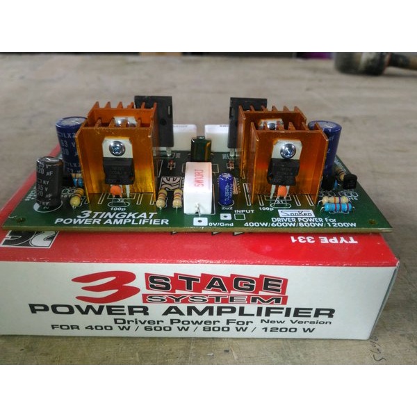 Jual Kit Driver Power Amplifier 3 Tingkat Matador | Shopee Indonesia