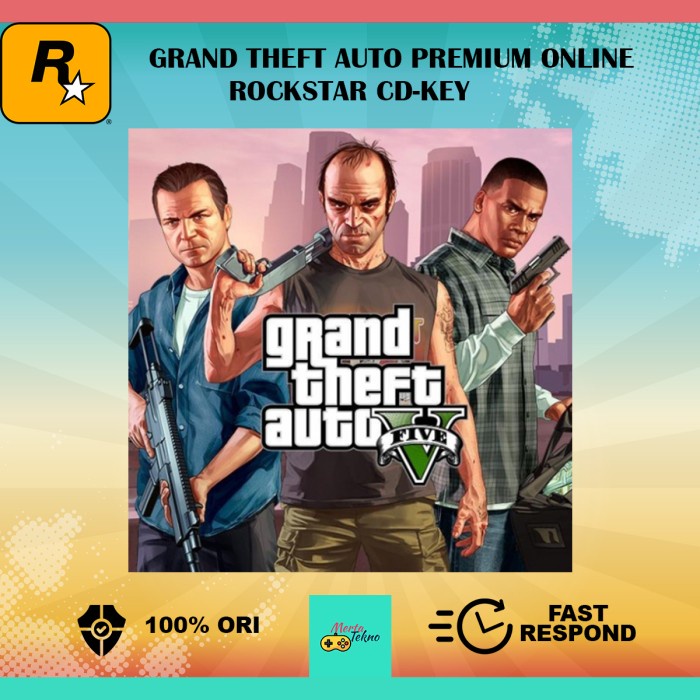 Jual Grand Theft Auto V / GTA V / GTA 5 Premium Online Edition Original