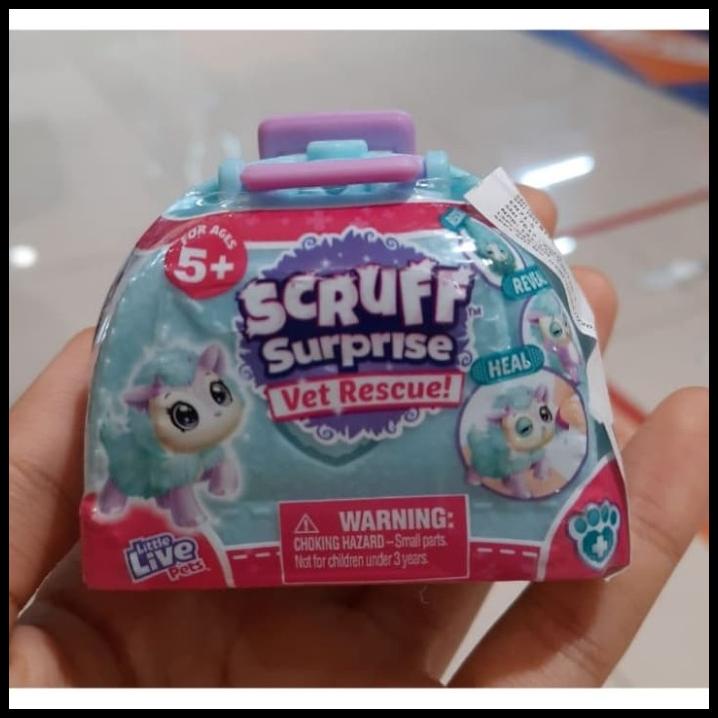 Jual BEST DEAL SALE MAINAN: SCRUFF SURPRISE VET RESCUE LITTLE LIVE PETS ...