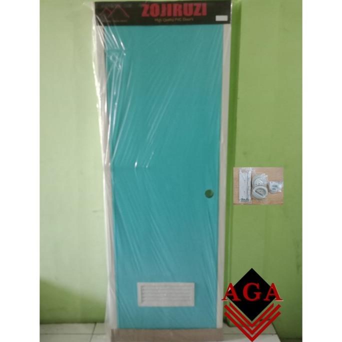 Jual Pintu Kamar Mandi Pvc Polos Mawarwangi1 Shopee Indonesia 