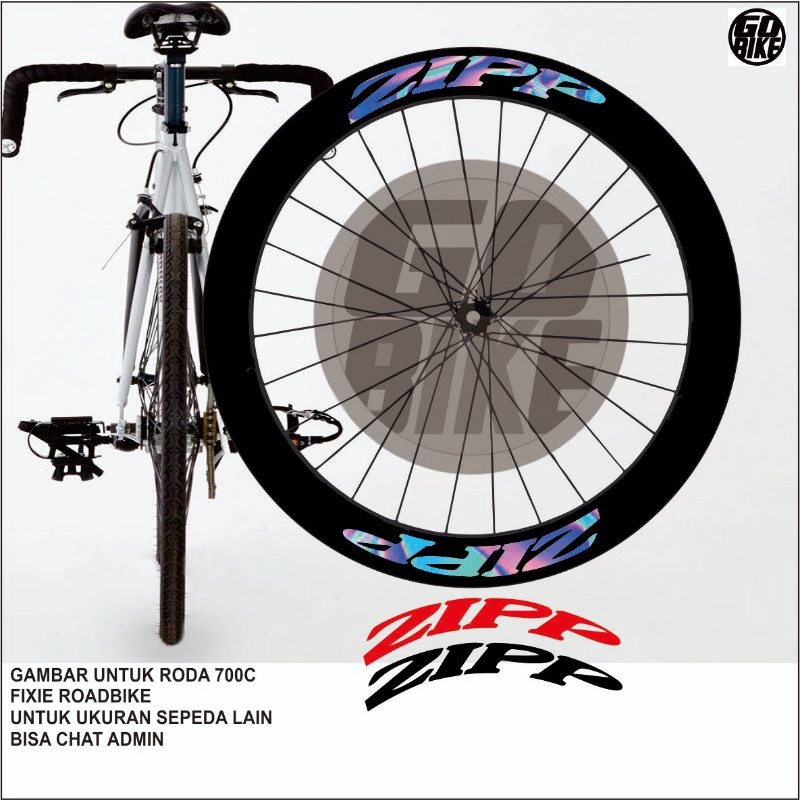 Velg zipp road bike hot sale