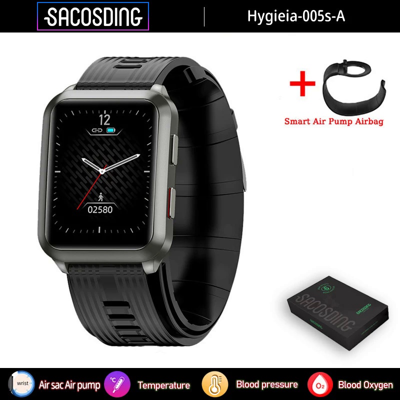 Blood Pressure Smartwatch For Adults Health Smart Watch Air Pump