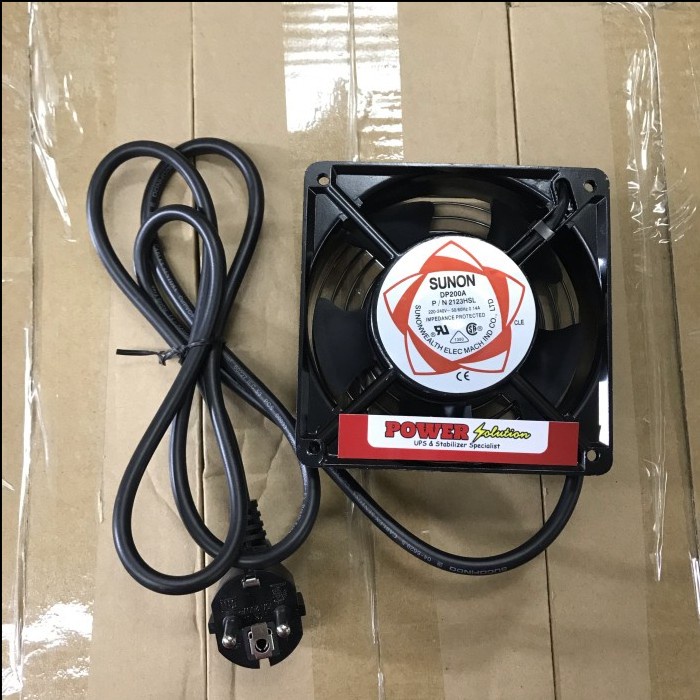 Jual Single Fan Wallmount kipas rack rak server Indorack gamma hagane ...