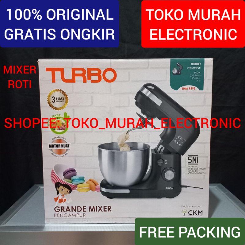 Jual TME Mixer TURBO Grande EHM 9595 5 LITER Jumbo Pengocok Pengaduk