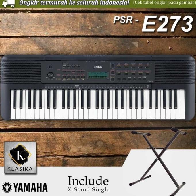 Jual Alat Musik Keyboard Yamaha Psr E273 + Stand / Psre273 / E 273 Resmi Penerus E263 Shopee