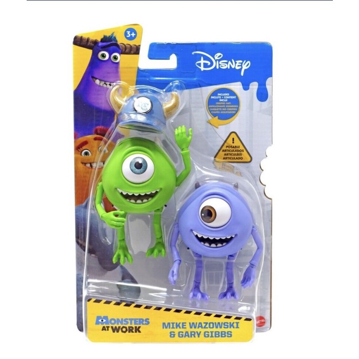 Jual [Original] Disney Pixar Monsters At Work Mike Wazowski Gary Gibbs ...