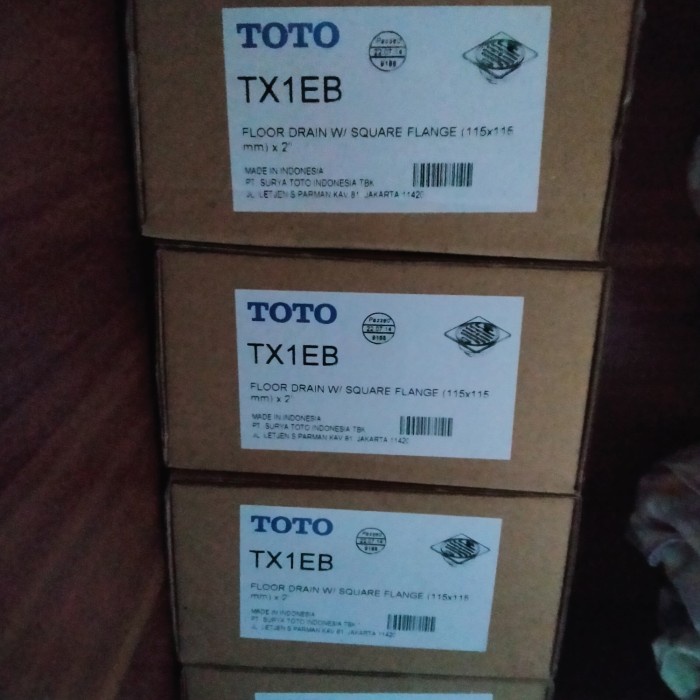 Jual New Floor Drain Toto L Saringan Kamar Mandi L Tx 1 Eb Terbatas ...