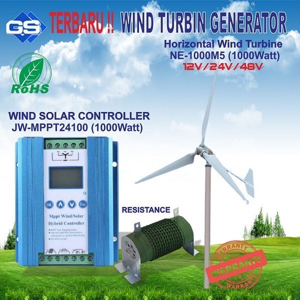 Jual Turbin Angin Wind Turbine Controler Shopee Indonesia 6117