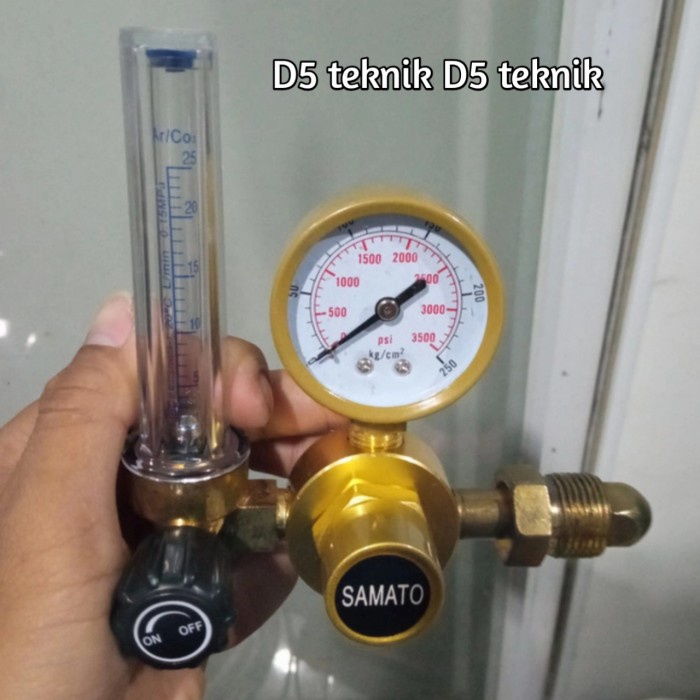 Jual New Regulator Oksigen Samato Japan Regulator Ar Argon Diskon