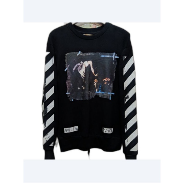 Harga crewneck off white original sale