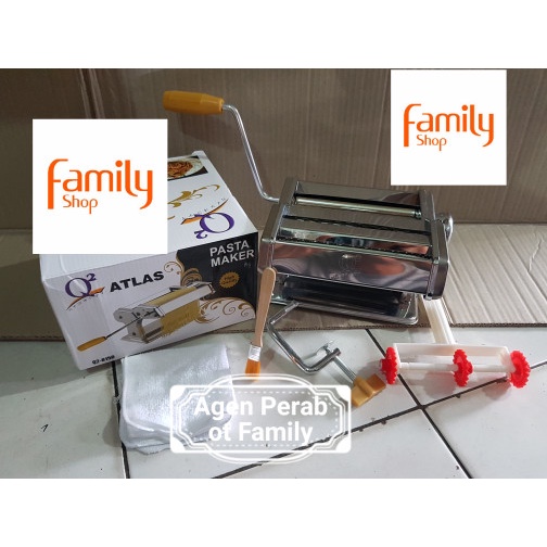 Jual Ready GILINGAN MIE PISANG MOLEN PASTA MAKER Q2 STAINLESS STEEL