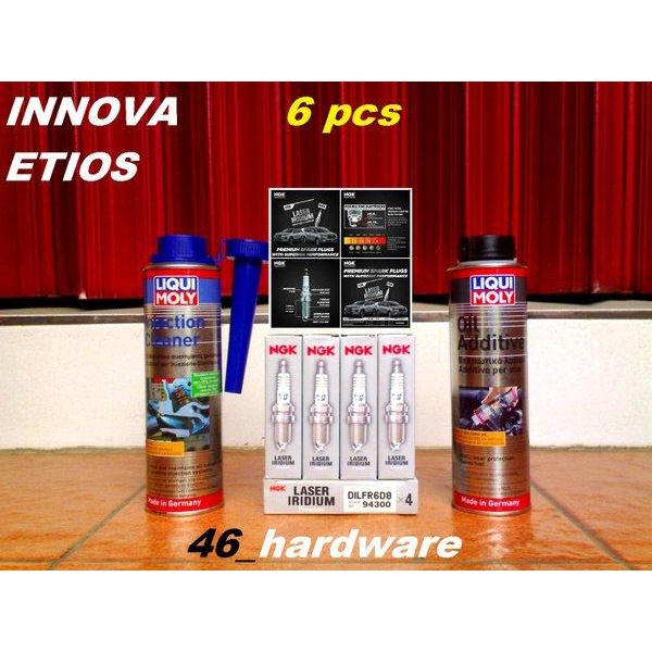 Jual BUSI NGK LASER IRIDIUM DILFR6D8 MOS2 INJECTION INNOVA FORTUNER ...