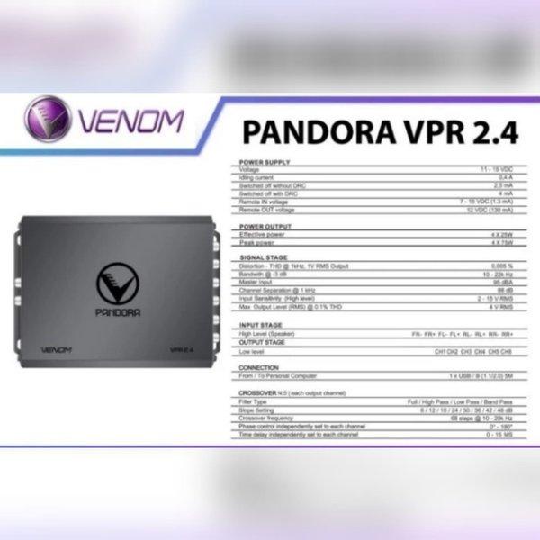 Jual proccesor venom pandora vpr 2.4 free socket plug N play | Shopee ...
