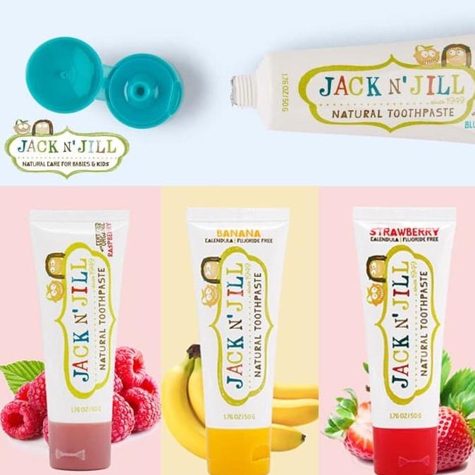 Jual Pasta Gigi Bayi Aman Original Jack n Jill Natural Toothpaste