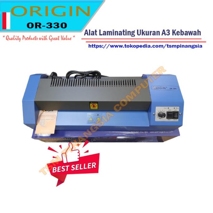 Jual Mesin Laminating Ukuran A3 Origin OR330 Shopee Indonesia
