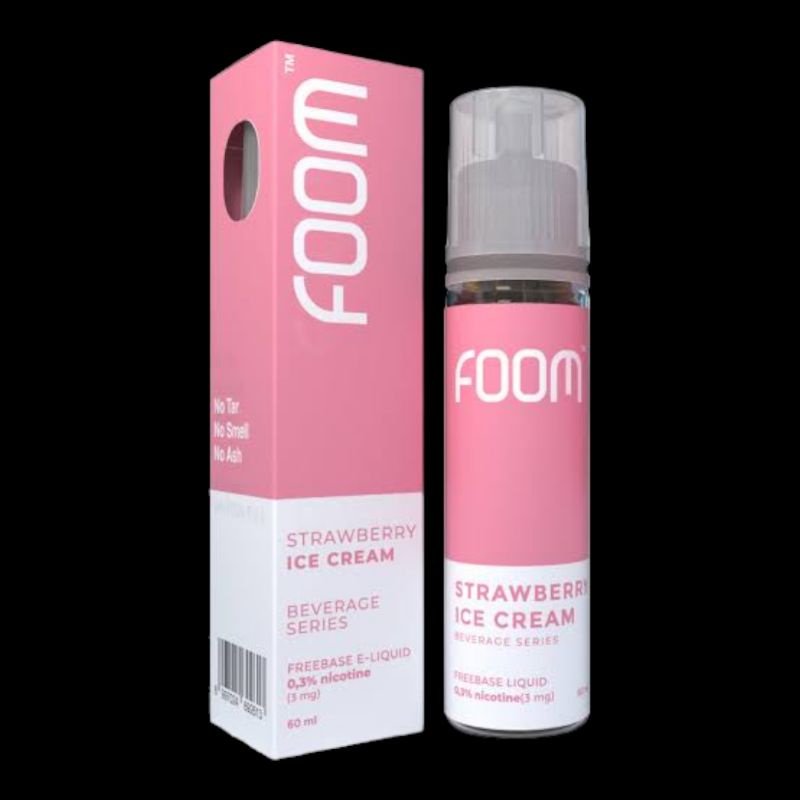 Jual Foom Strawberry Ice Cream Ml By Foom Lab Global Shopee Indonesia