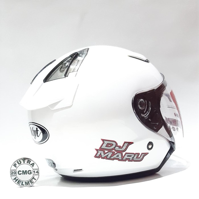 Jual Helm Kyt Dj Maru Putih Shopee Indonesia