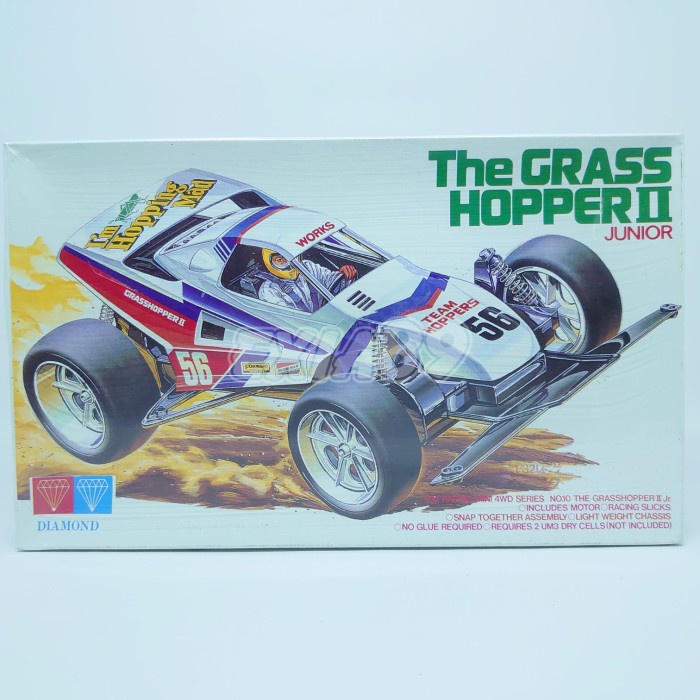 Jual COD Tamiya Mini 4Wd The Grasshopper Ii Jr Diamond Terbaru | Shopee ...