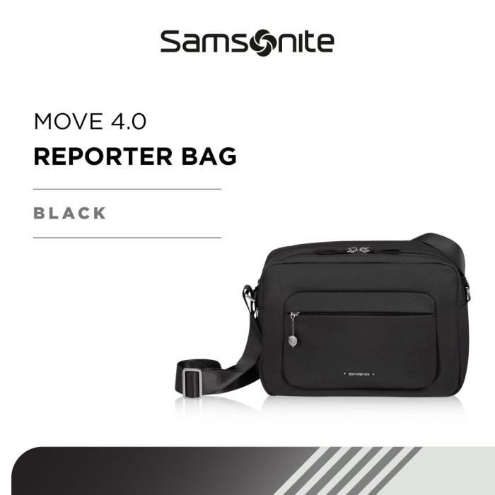 Jual Promo Samsonite Move 4.0 Reporter Bag - Black | Shopee Indonesia