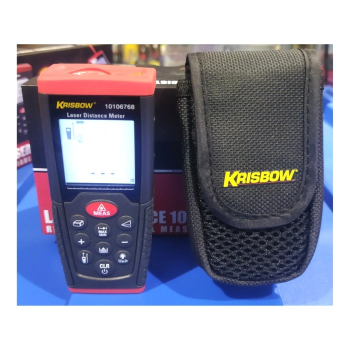 Jual METERAN LASER 100M COMPACT KRISBOW Shopee Indonesia