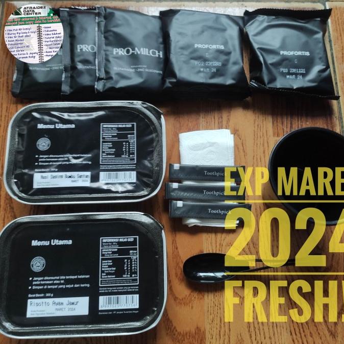 Jual RANSUM NARAGA PLUS Makanan Pendaki Nasi Kaleng Darurat MRE ...