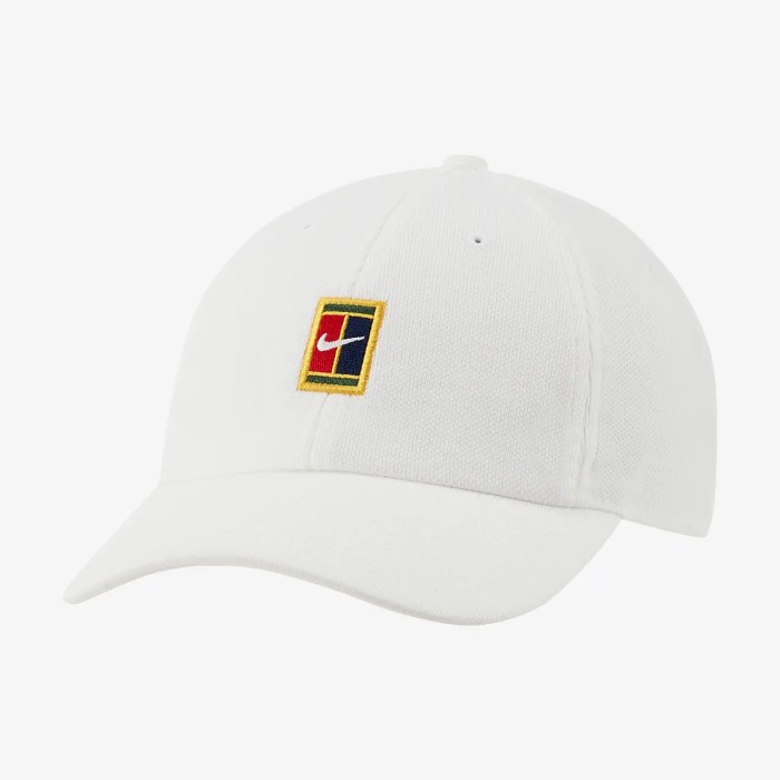 Jual Promo Nike Court Heritage86 Tennis Hat / Topi Tennis | Shopee ...
