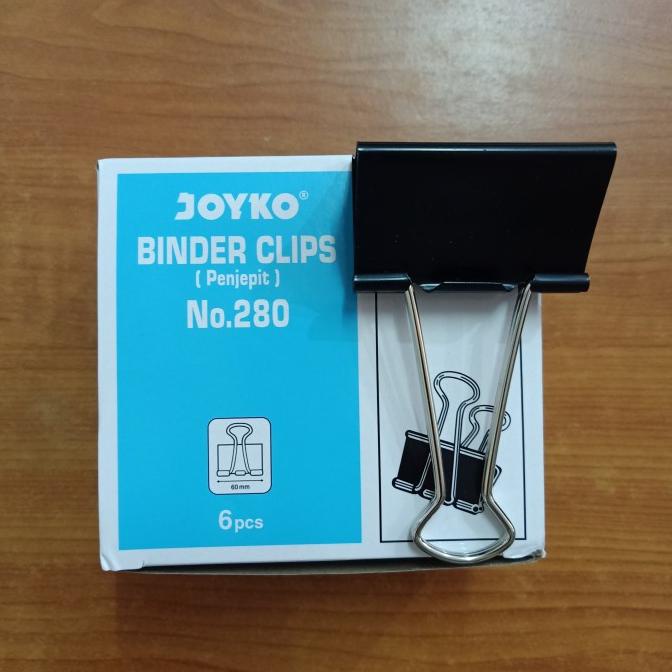 Jual Binder Clips No Klip Kertas Paper Clip Penjepit Kertas Mm Besar Kode Shopee