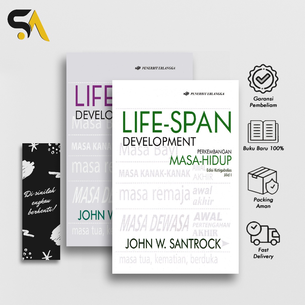 Jual Paket LifeSpan Development Perkembangan MasaHidup Jilid 1 Dan