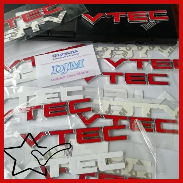 Jual EMBLEM VTEC LOGO VTEC TULISAN VTEC HONDA [DDT] | Shopee Indonesia