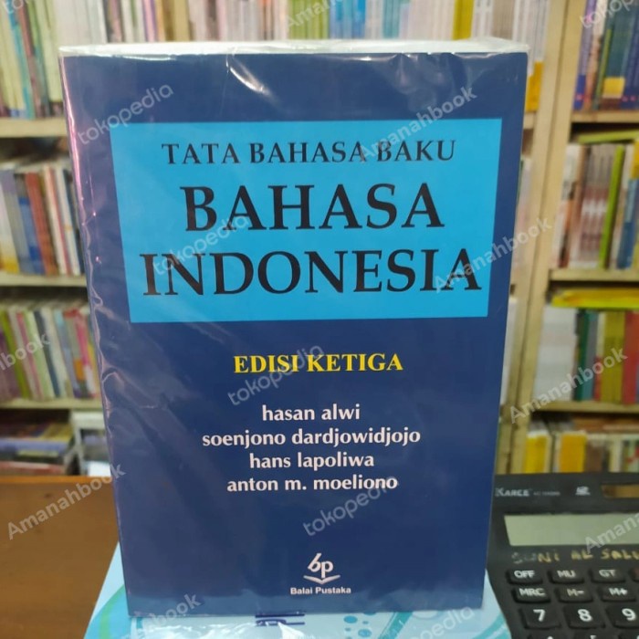 Jual Tata Bahasa Baku Bahasa Indonesia Edisi 3 Ori Alwi Dkk Ready ...