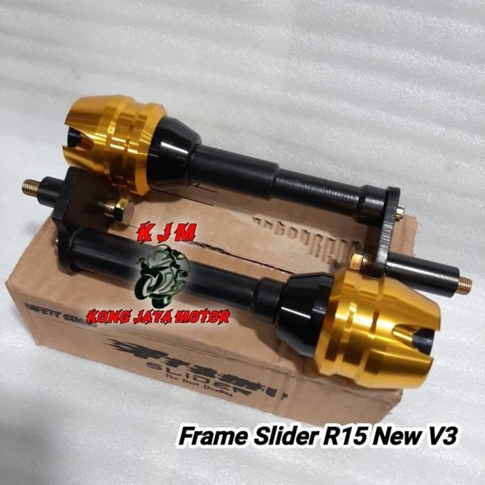 Jual Frame Slider Yamaha New R15 vva R15 V3 dan Vixion R Premium