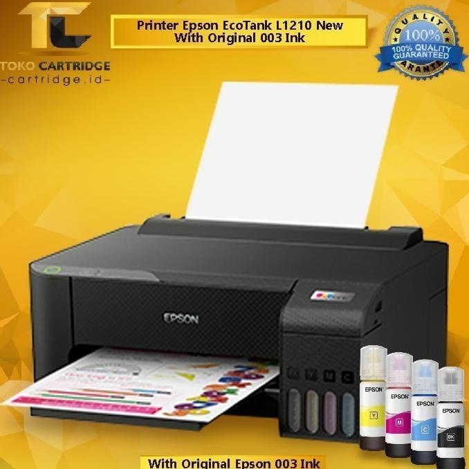 Jual Epson Printer L1210 Pengganti Epson L1110 Single Function Print New Shopee Indonesia 4753