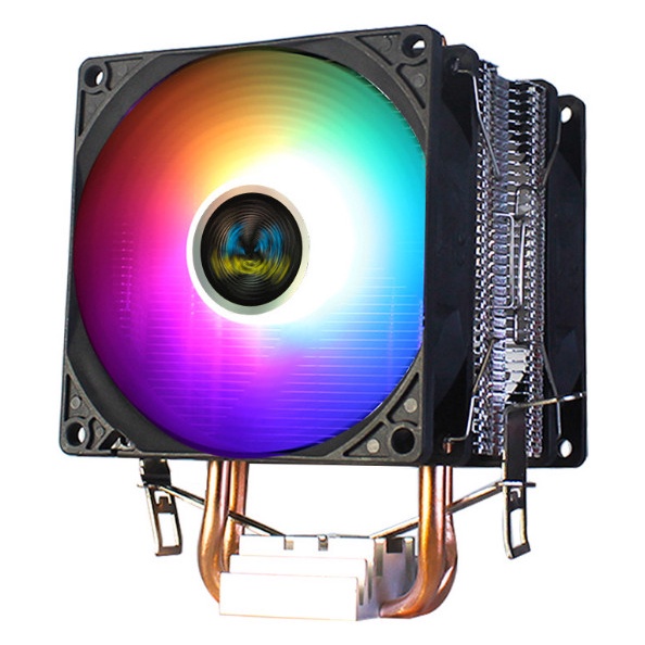 Jual Fan Kipas RGB Heatsink Cooler Prosessor Intel Amd 2 4 Pipe LS ...