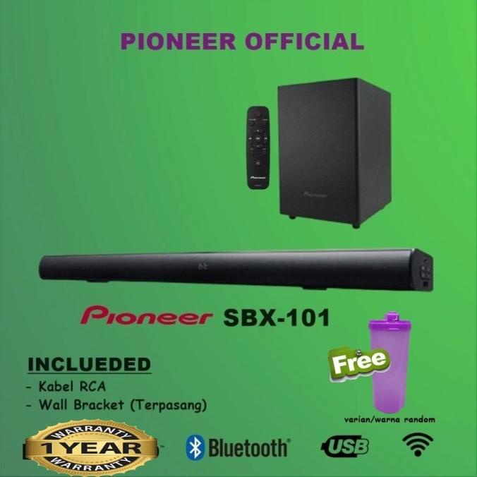 Harga soundbar best sale pioneer sbx 101