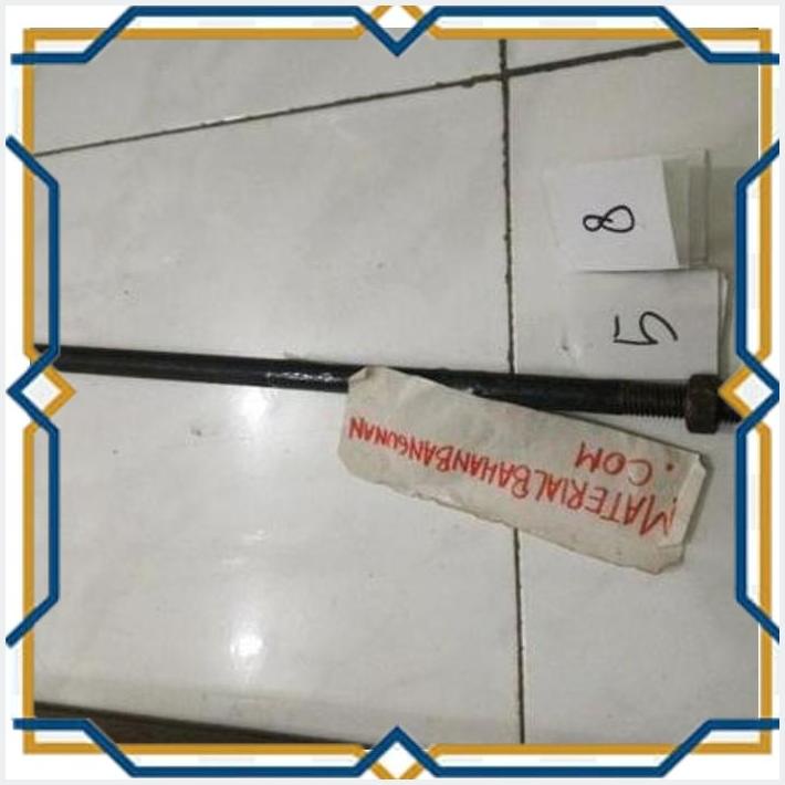 Jual [TBG] ANCHOR BOLT L 16 MM X 500 MM BAUT ANGKUR STRUKTUR BANGUNAN ...