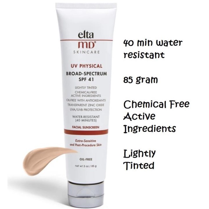 Jual EltaMD Elta MD UV Physical Tinted Facial Mineral Sunscreen SPF 41