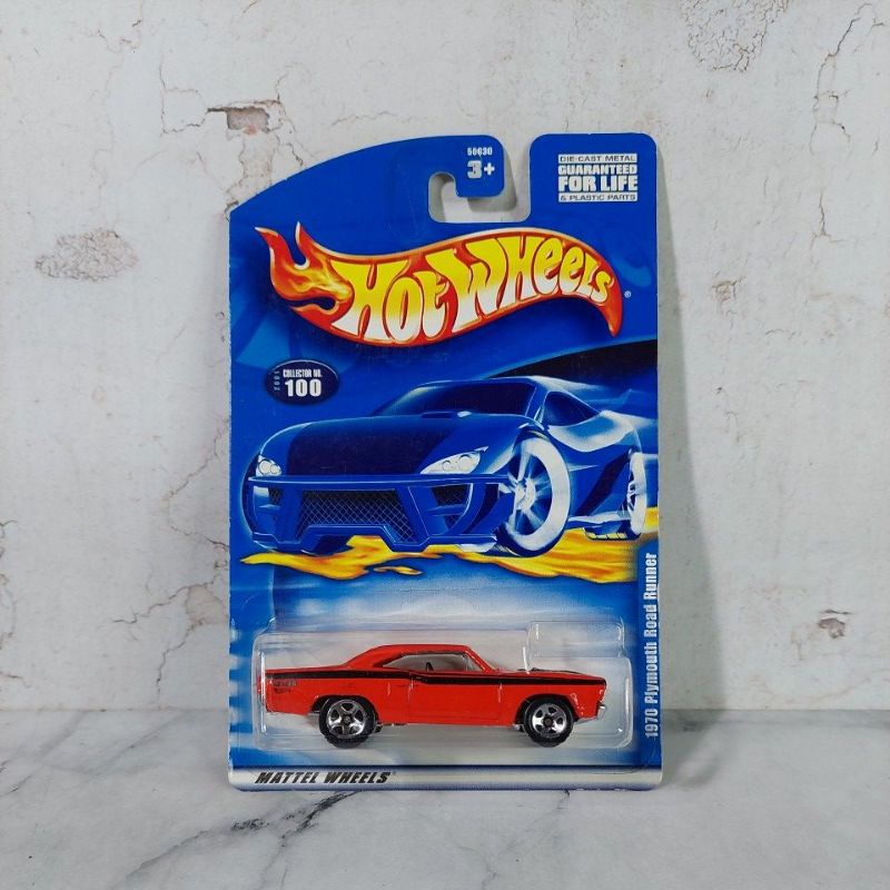 Hot Wheels '70 Plymouth Road Runner Die-Cast Car - Gray Fast & Furious Edition (1:64 Scale)