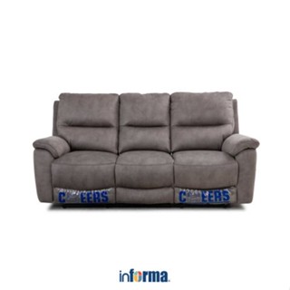 Jual Informa Cheers Moreno Sofa Recliner Fabric Cokelat Shopee