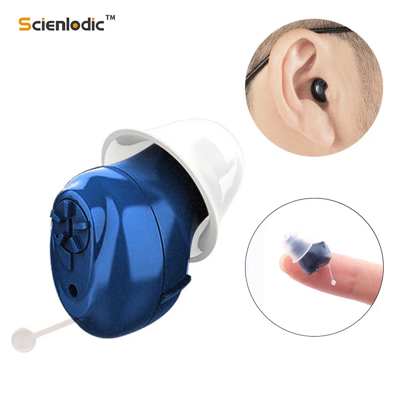 Jual Invisible Hearing Aid Ear Hearing Device CIC Hearing Aid Mini ...