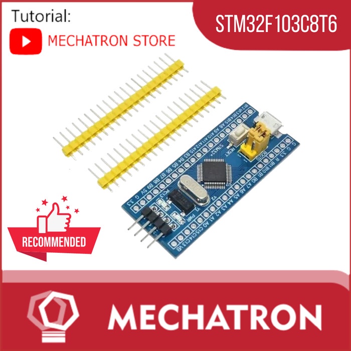 Jual Stm32F103C8T6 Arm Stm32 Stm 32 Microcontroller Arduino Compatible ...
