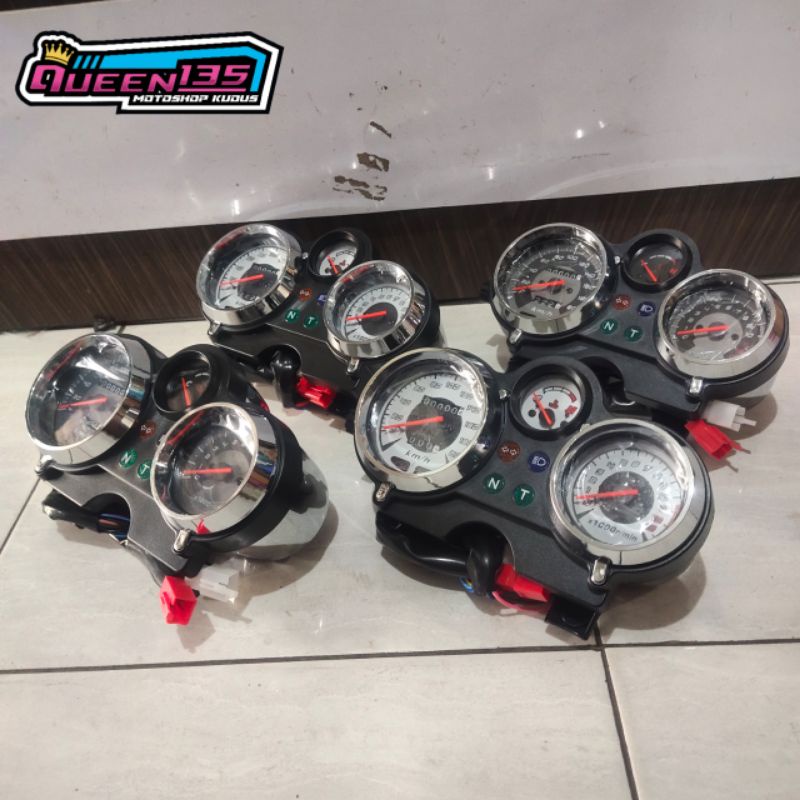 Jual spedo ninja | speedometer ninja r | s | ss | layar hitam abu abu ...