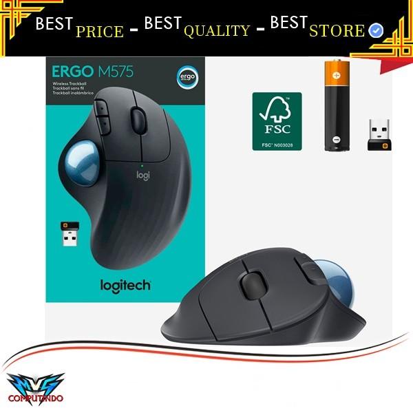 Jual Mouse Logitech Ergo M575 Wireless Trackball Notebook USB Shopee
