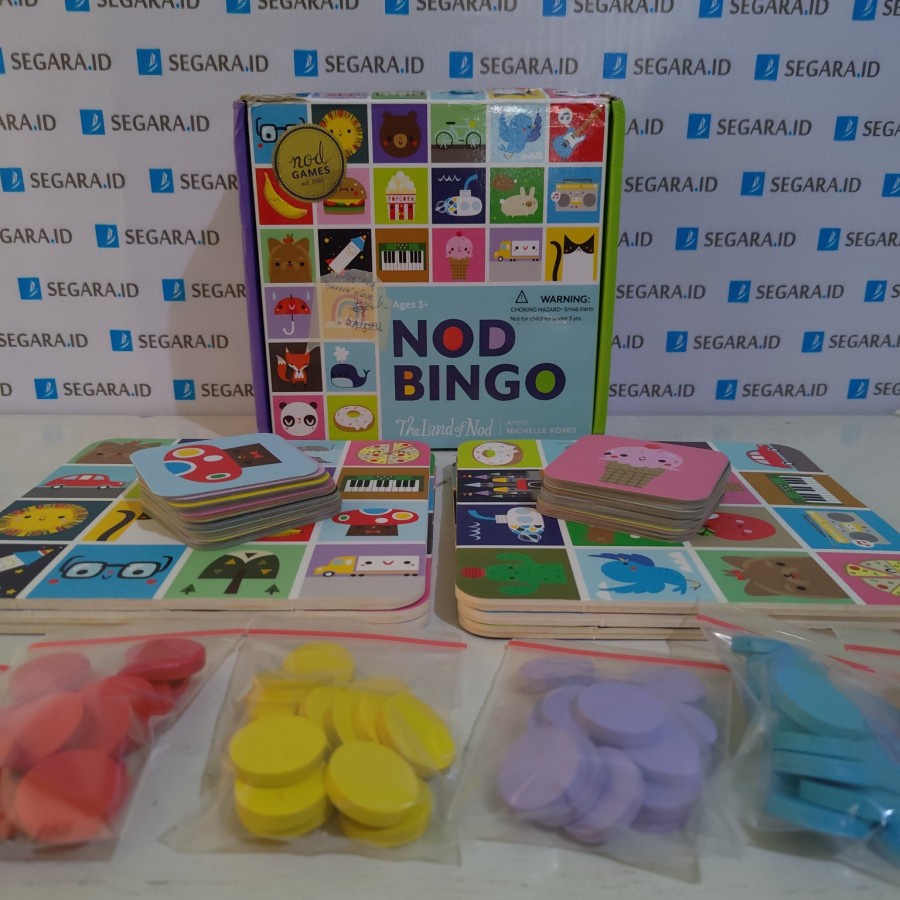 Jual Board Game - NOD Bingo The Land of NOD | Shopee Indonesia