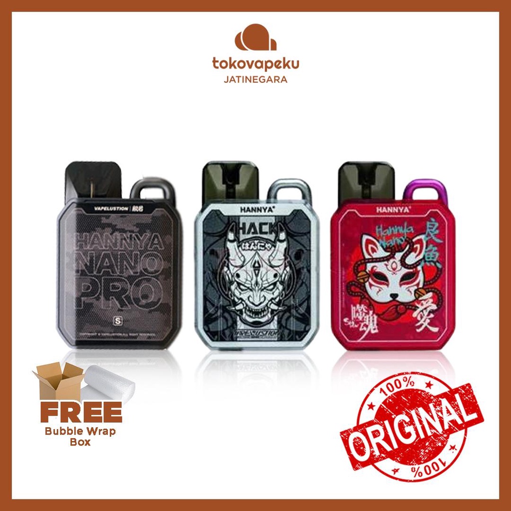 Jual HANNYA NANO PRO S POD KIT 700MAH POD HANNYA NANO POD ORI by ...
