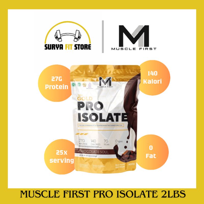 Jual Muscle First Gold Pro Isolate Whey Protein 2lbs Rasa Chocolate ...