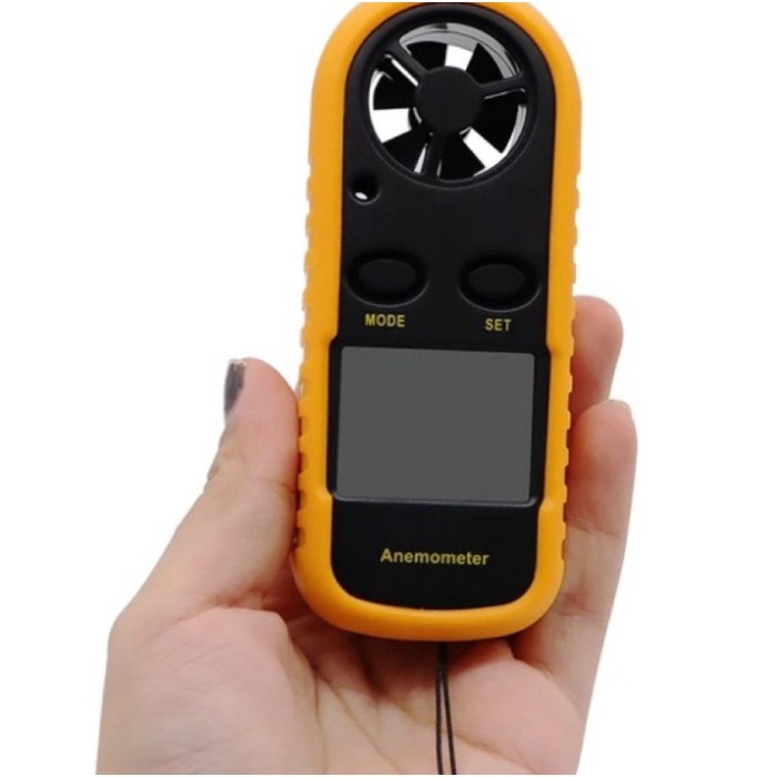 Jual [Ori] Digital Anemometer Alat Ukur Kecepatan Angin Wind Anemo ...
