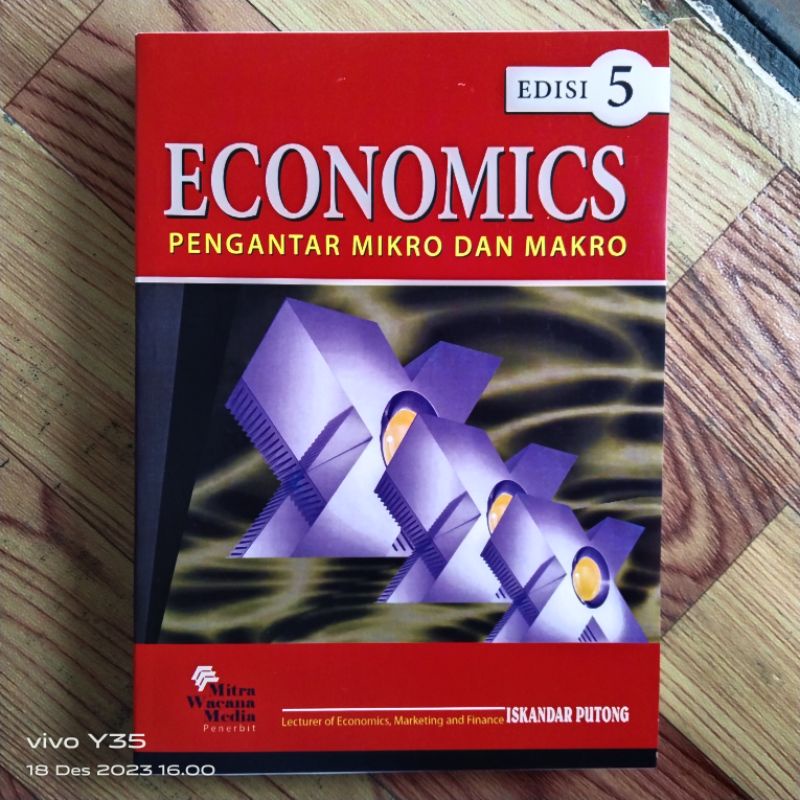 Jual Buku, PENGANTAR MIKRO DAN MAKRO, EDISI 5. (Iskandar Putong ...