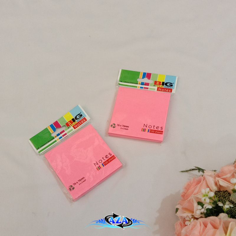 Jual Sticky Notes BIG 76x76 mm (3x3 inc) | Shopee Indonesia