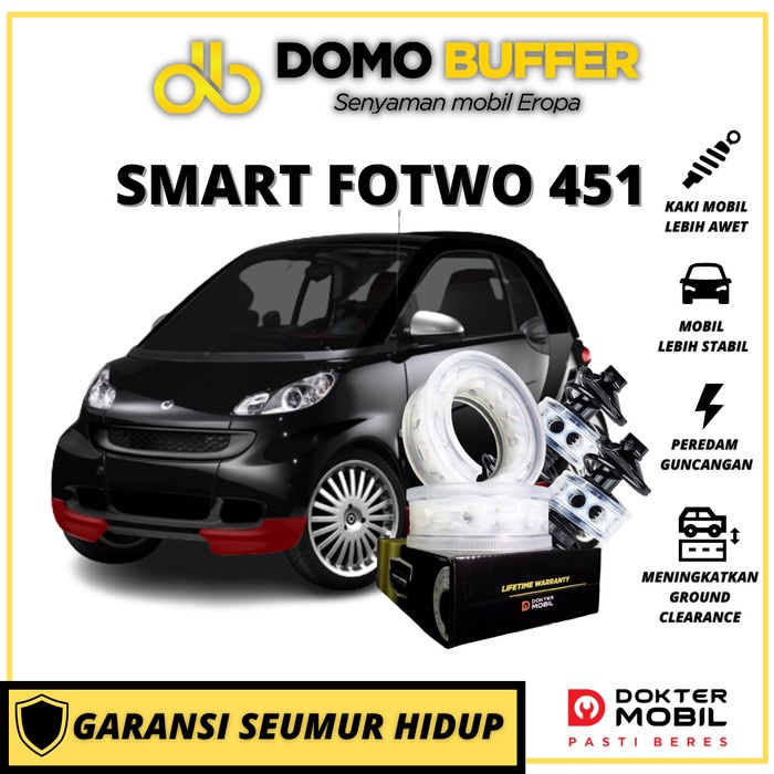 Jual [Baru] Jual Domo Buffer Smart Fotwo 451 Original Spring Buffer ...